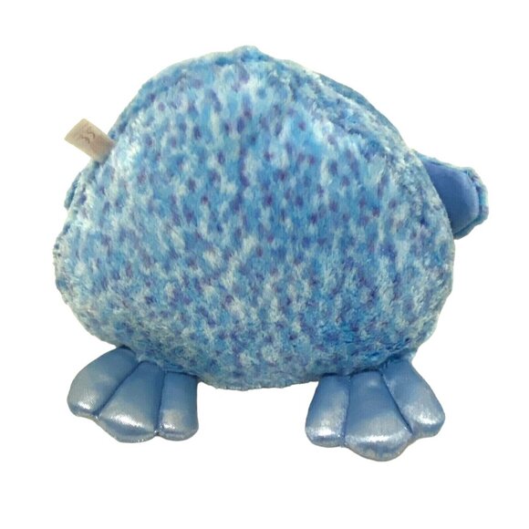 Ty Ice Cube Plush Blue Penguin with Glitter Eyes 17" - Picture 6 of 7